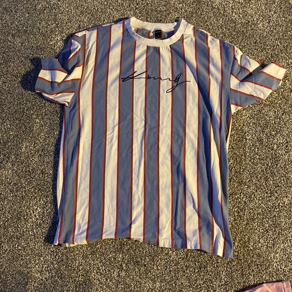 Multicolor strip shirt